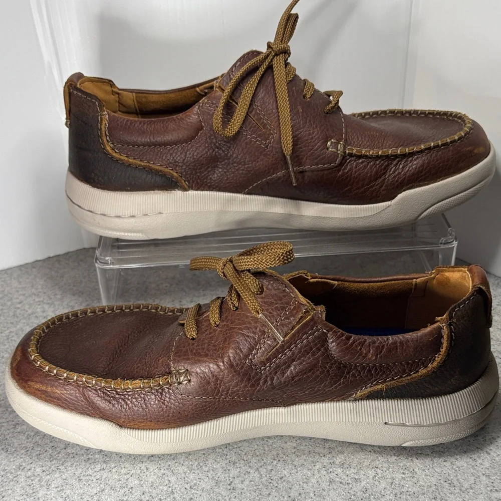Collections by Clark’s 10.5 Brown Leather Men's Casual‎ Shoes. Fc5